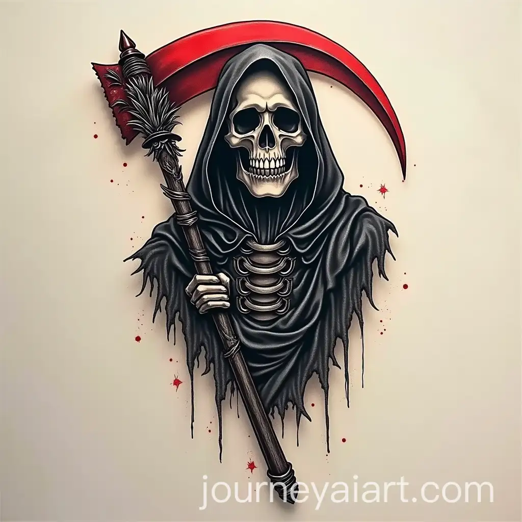 Reaper-Tattoo-Design-with-Intricate-Detailing