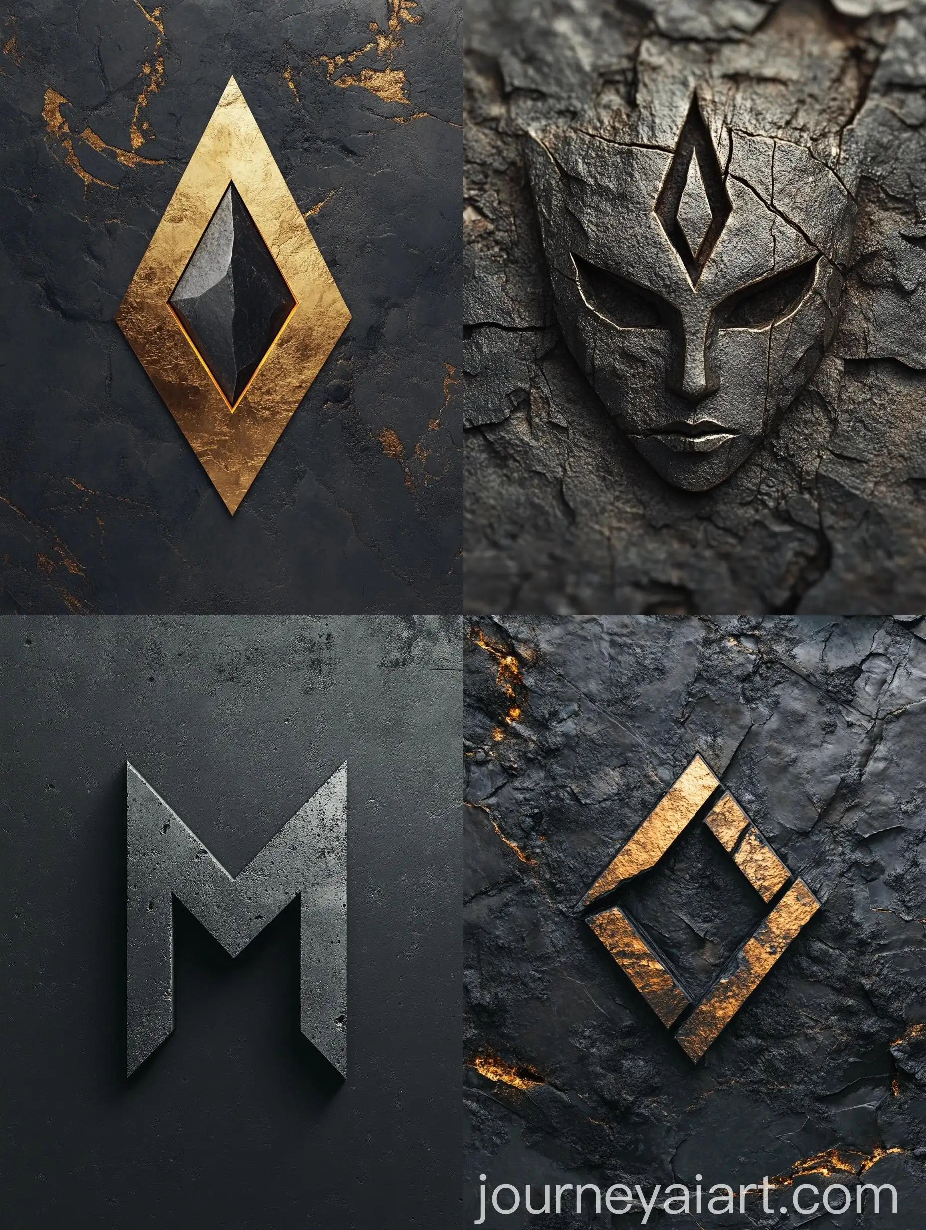 Microstone-Logo-Design-with-Artistic-Geometry-and-Minimalist-Elegance