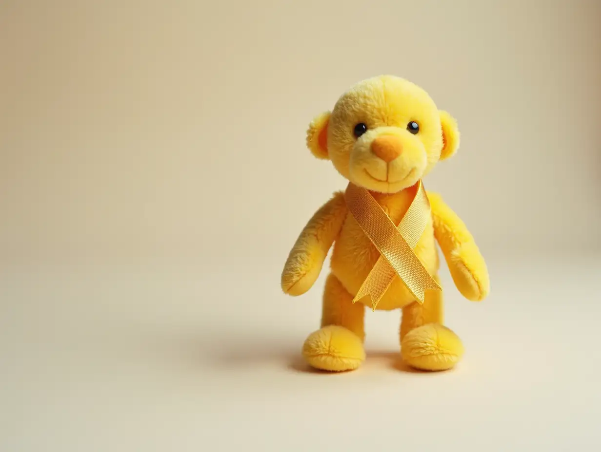 Children-Playing-with-Golden-Ribbon-Toys-for-International-Childhood-Cancer-Awareness-Month