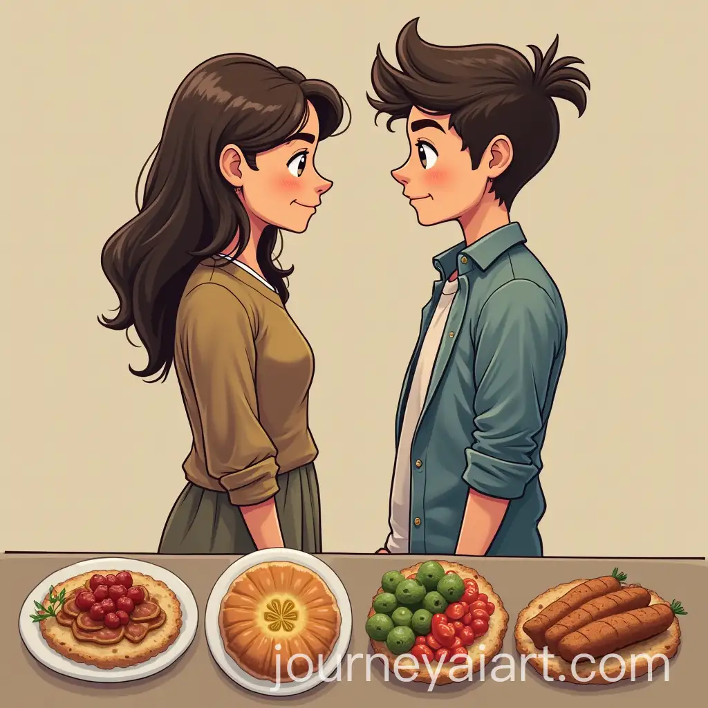 Distant-Couples-with-Unhealthy-Foods