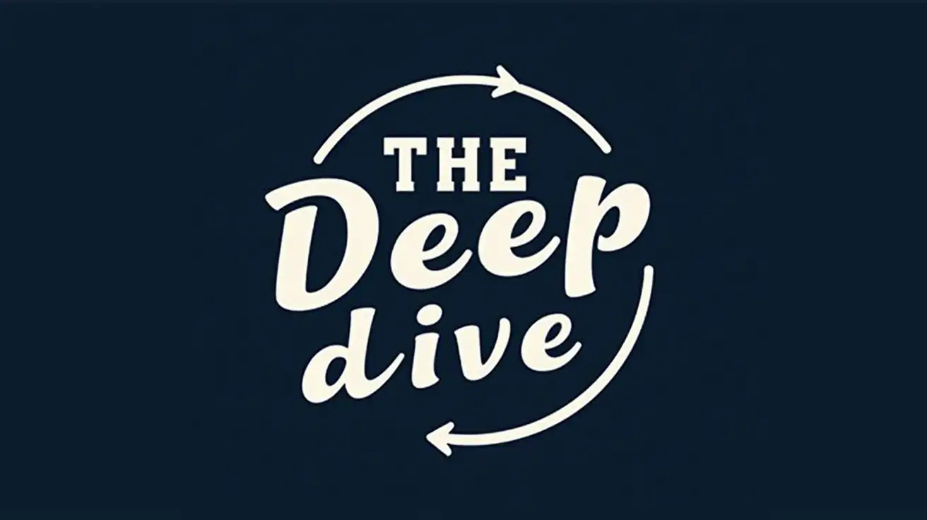 Logo-Design-for-Podcast-The-Deep-Dive-Featuring-Modern-Underwater-Themes