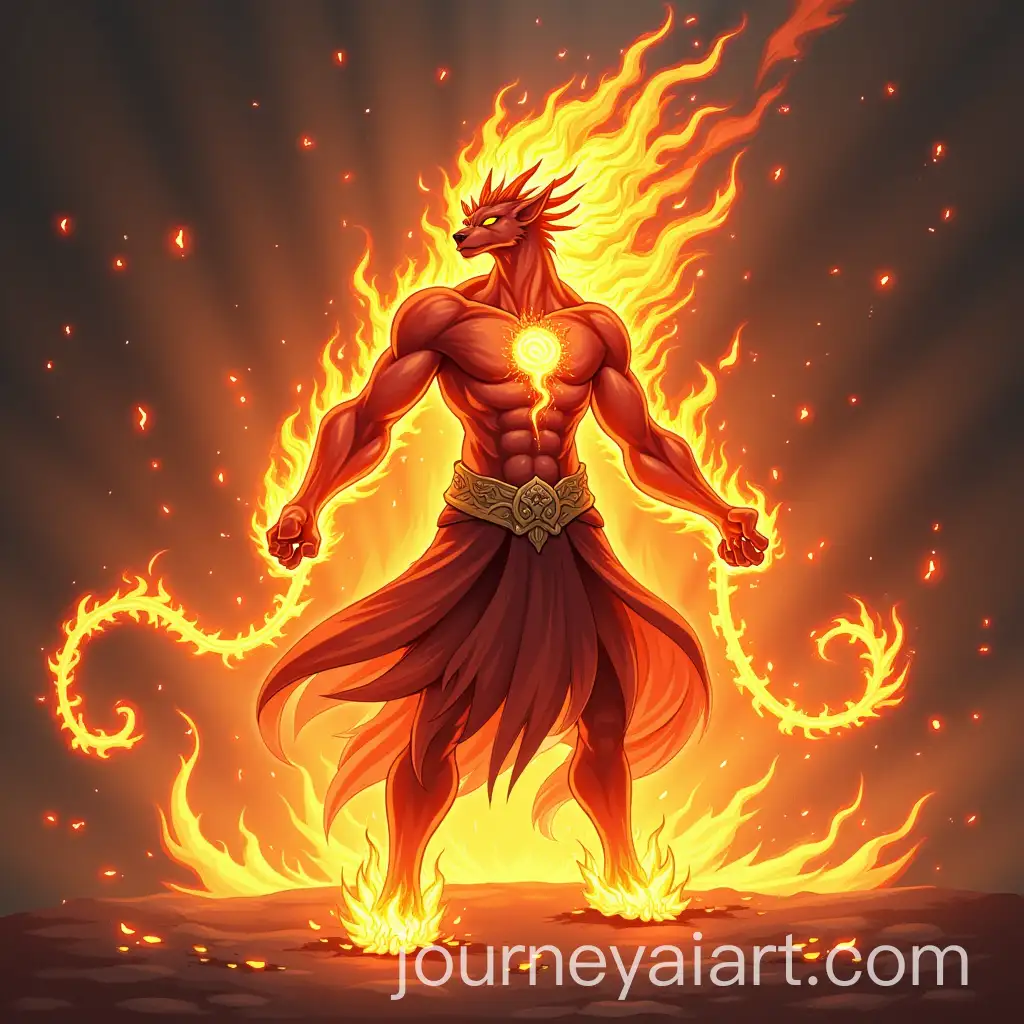 Glowing-Anime-Boss-with-Fiery-Aura-and-Energy-Chains