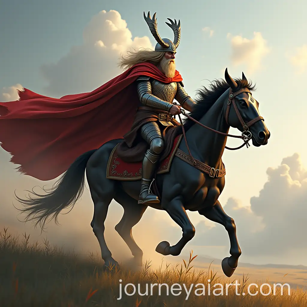 Odin-Riding-into-Battle-on-a-Majestic-Steed
