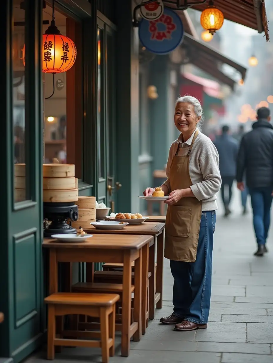 Morning-Breakfast-Stall-in-China-with-Steamed-Buns-and-Friendly-Vendor