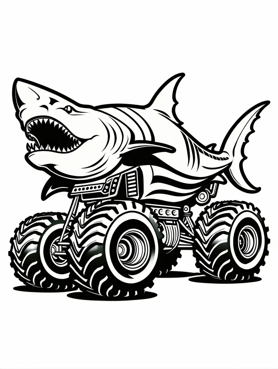 Tiger-Shark-Monster-Truck-Coloring-Page-for-Kids