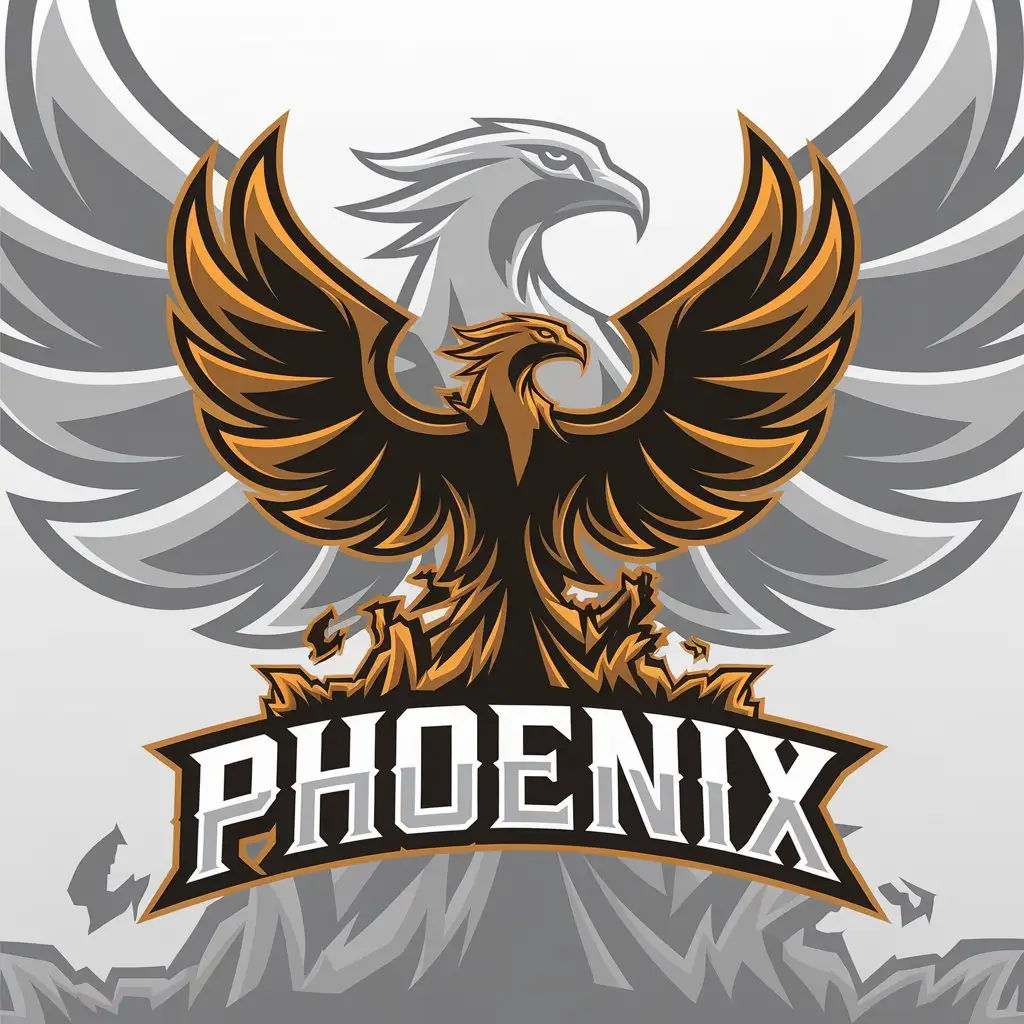 LOGO-Design-for-Phoenix-Robotics-A-Rising-Phoenix-Symbol-with-Bold-Typography-for-the-Robotics-Competition-Industry