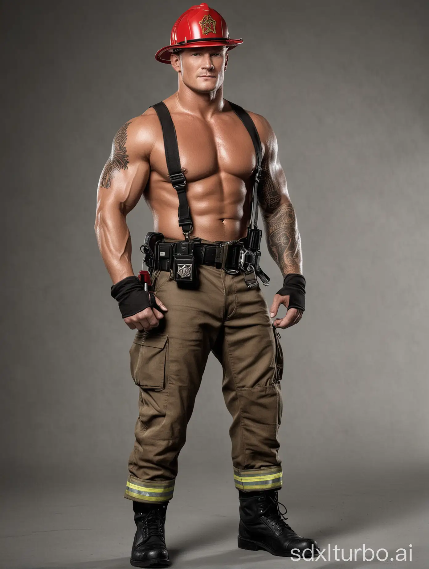 Randy-Orton-WWE-as-Fireman