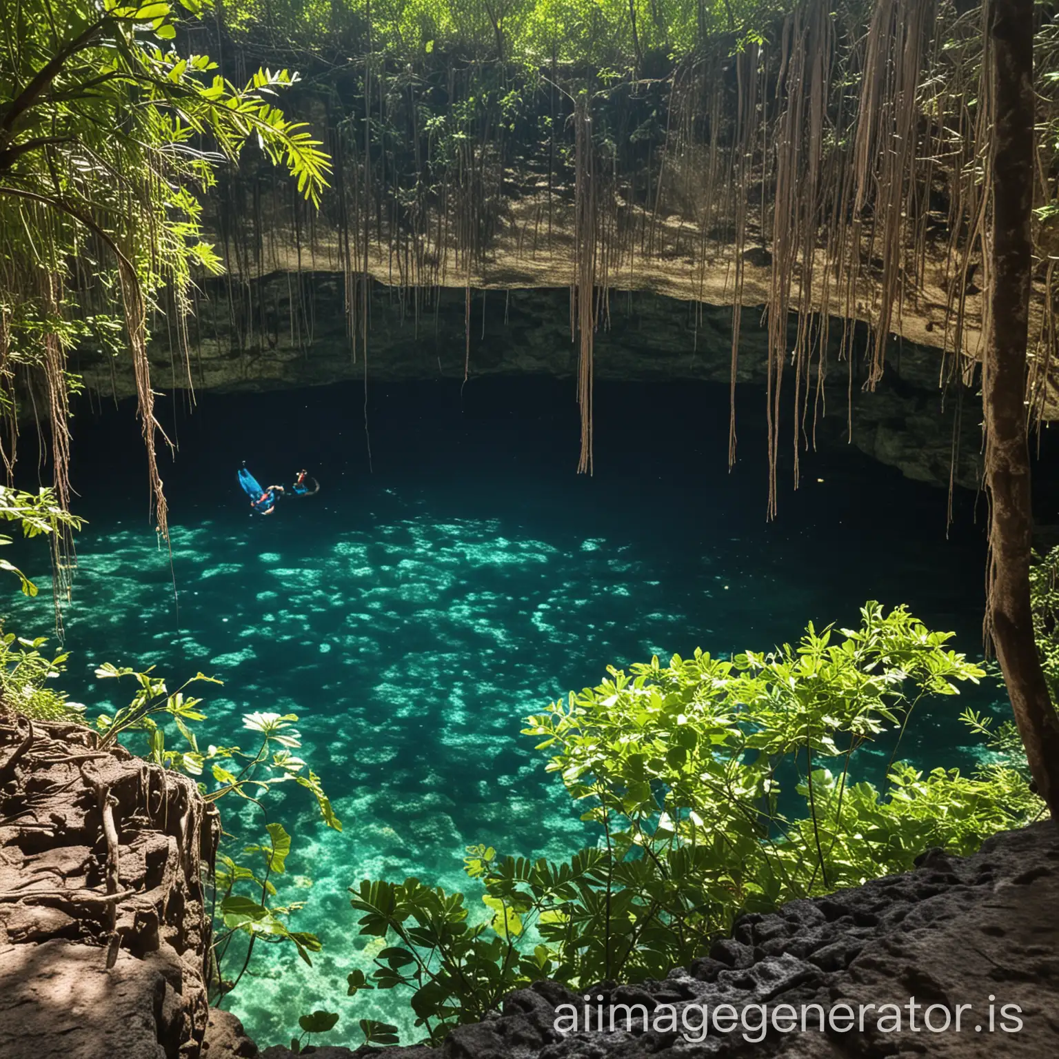 Majestic-Cenote-in-Riviera-Maya-Mexico