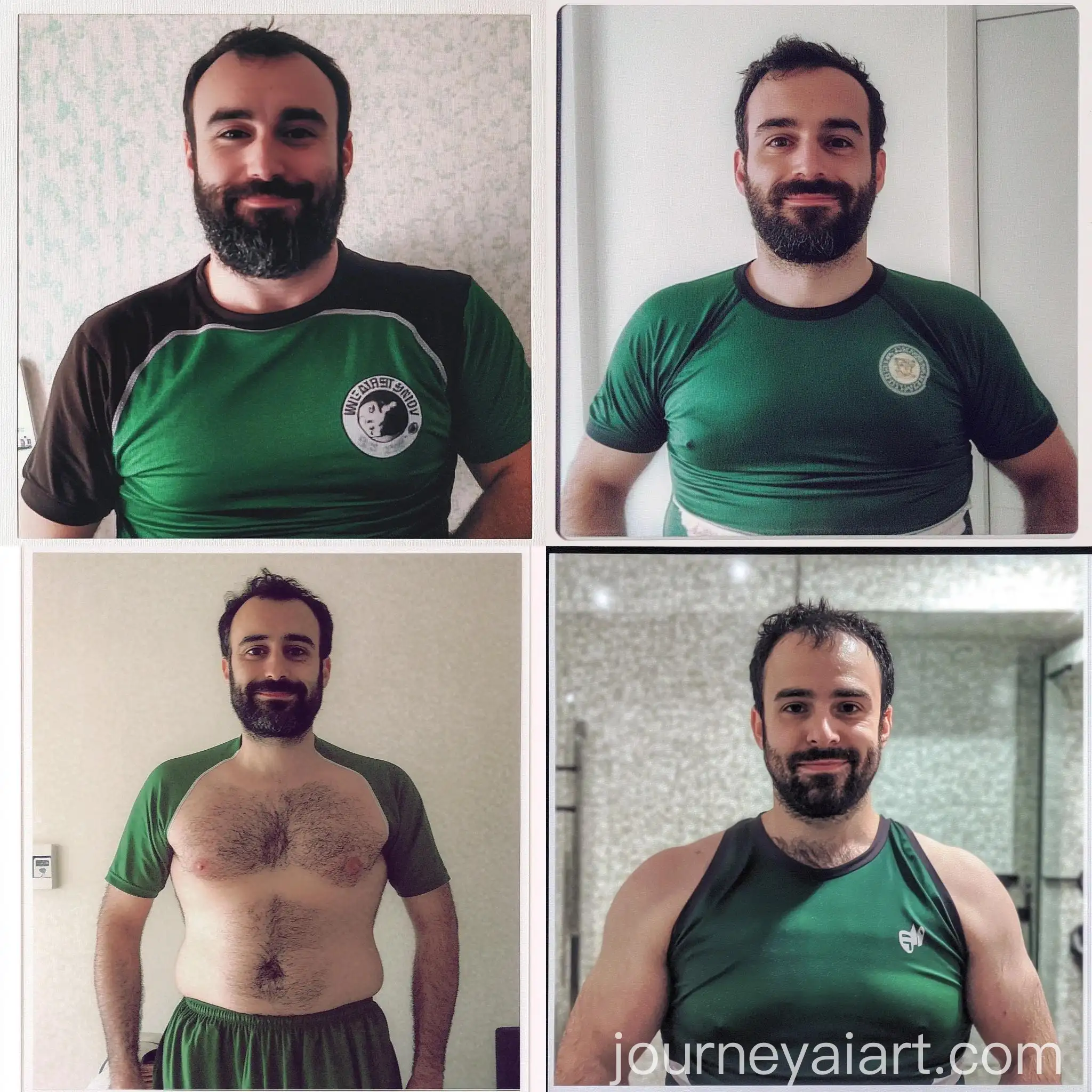 Transformation-of-a-Man-into-a-Very-Fat-Figure-Weight-150-Kilos