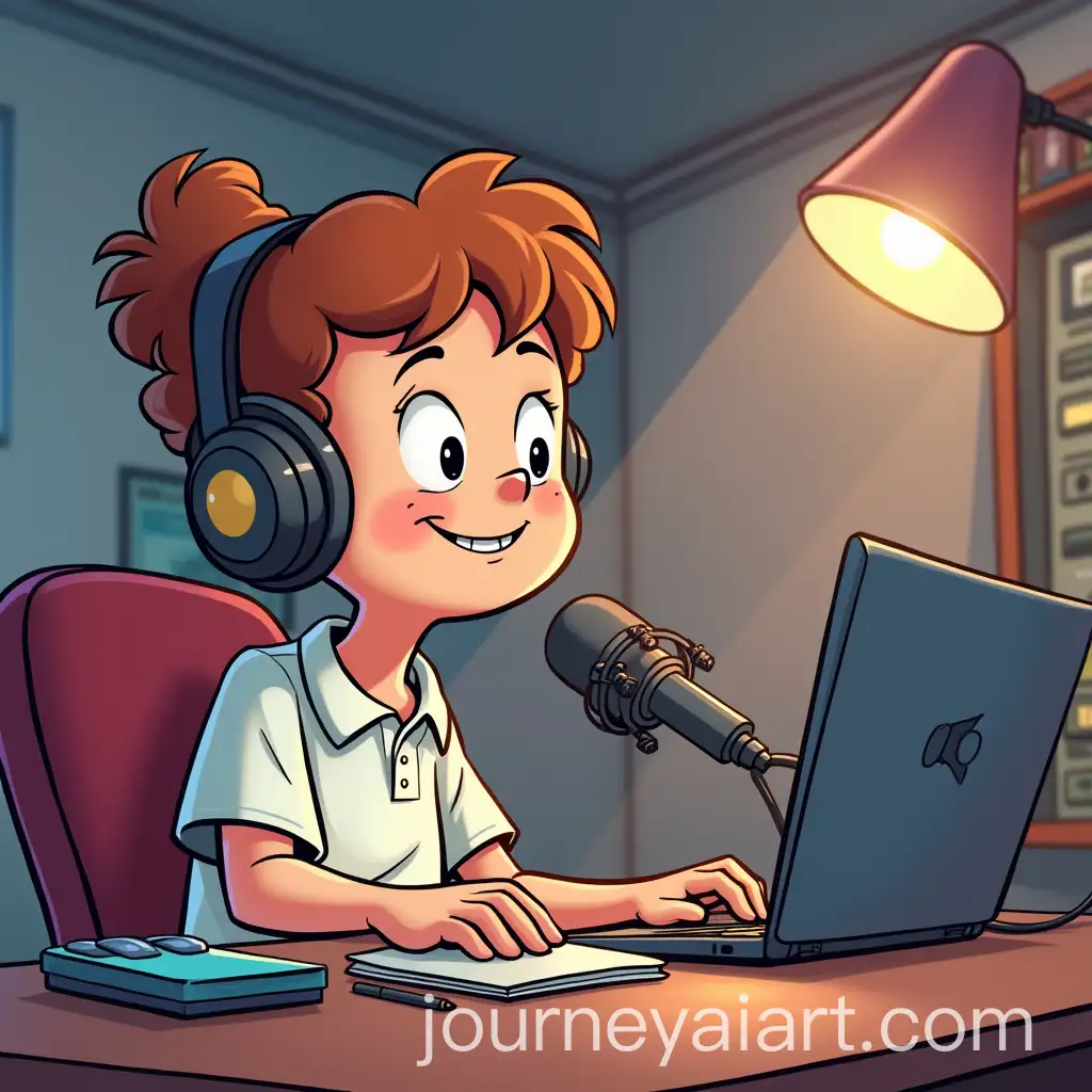 Animated-Cartoon-Style-of-the-Dropout-Podcast-in-4K