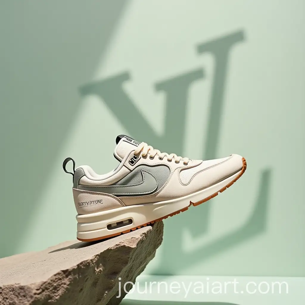 LuxuryInspired-HighEnd-Designer-Nike-Sneaker-on-Rocky-Surface