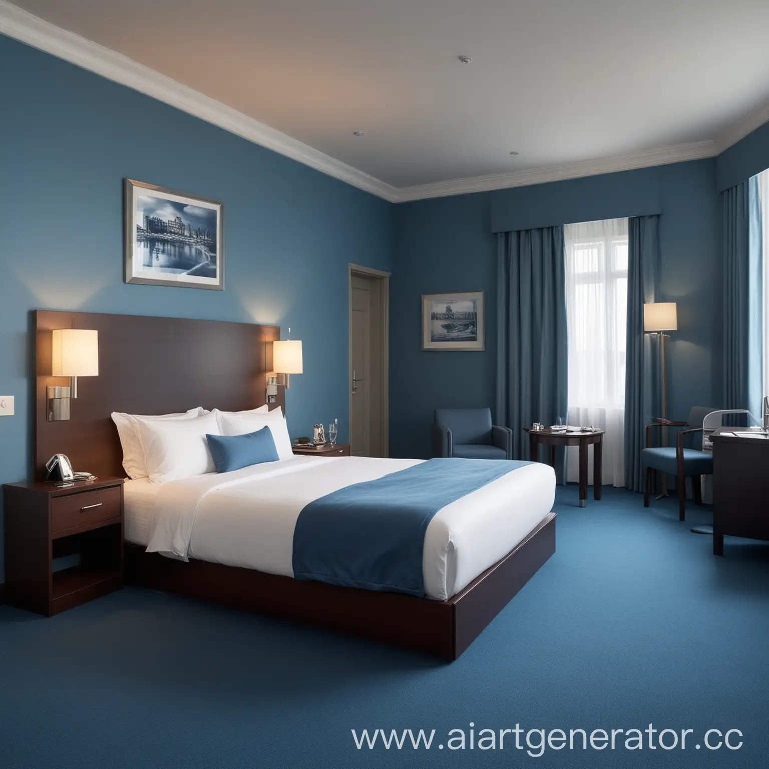 Bright-and-Clean-Hotel-Interior-with-Inviting-Blue-Tones