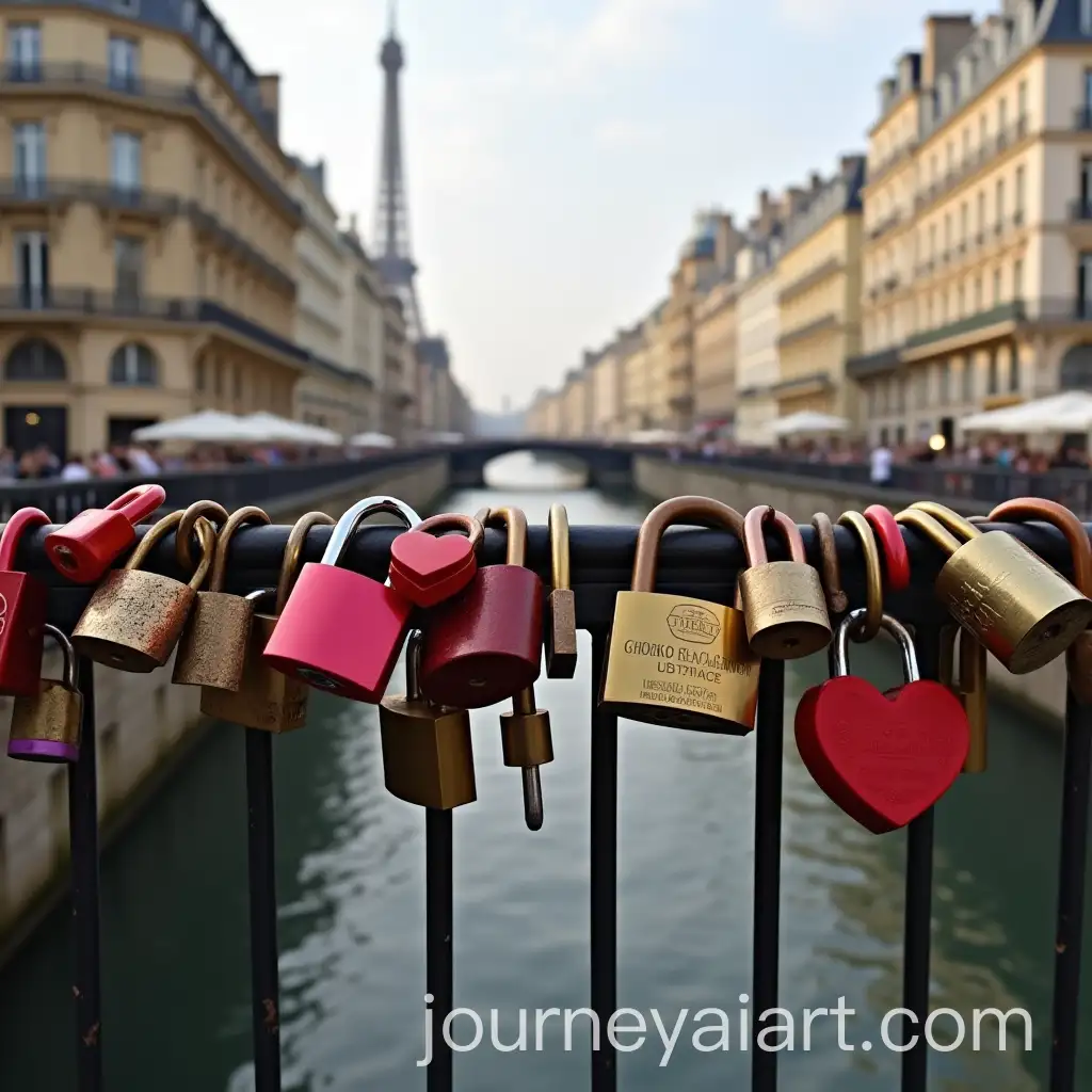 Romantic-Love-Lock-in-Paris-Artistic-11-Aspect-Ratio