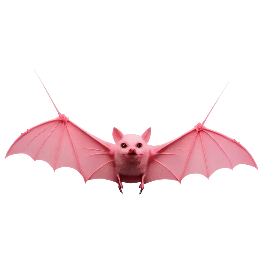 Pink-Bat-PNG-HighQuality-Transparent-Image-for-Creative-Projects