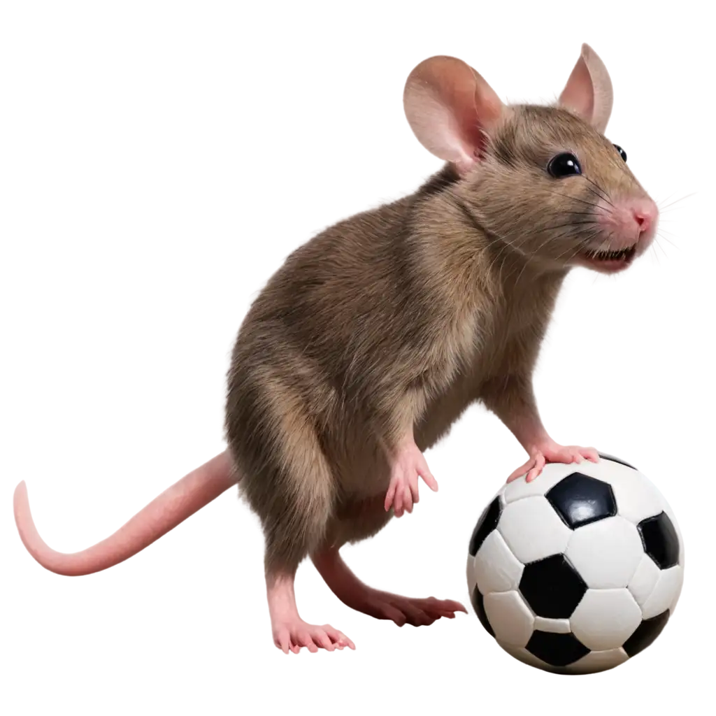 Humanized-Mouse-Playing-Soccer-Creative-PNG-Image-for-Online-Engagement