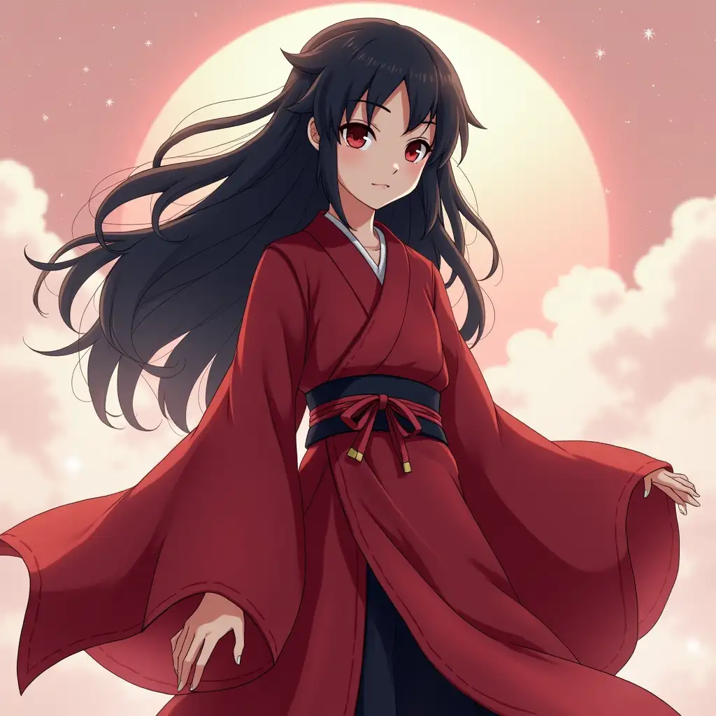 Madara in akatsuki dress