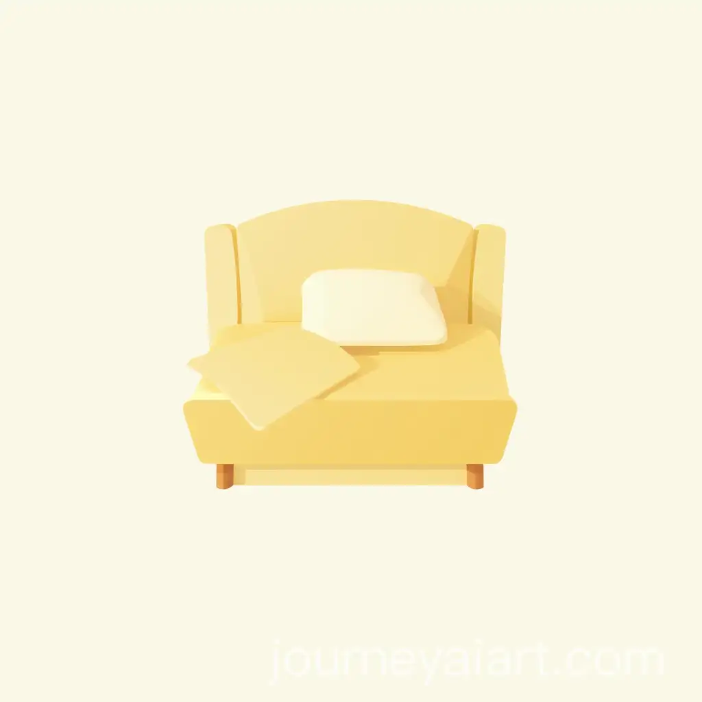 Logo-Design-for-Online-Mattress-and-Bedding-Shop-with-Yellow-Theme