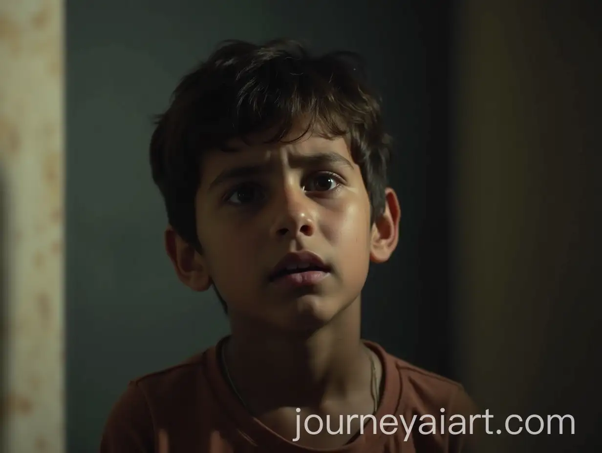 Boy-Feeling-Scared-and-Stressed-in-Urban-Setting