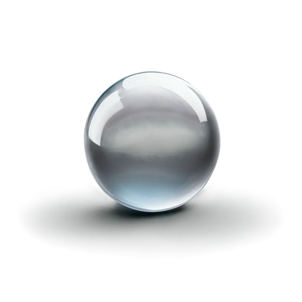 Crystal-Clear-PNG-Image-of-a-Glass-Ball-Enhance-Your-Designs-with-Clarity