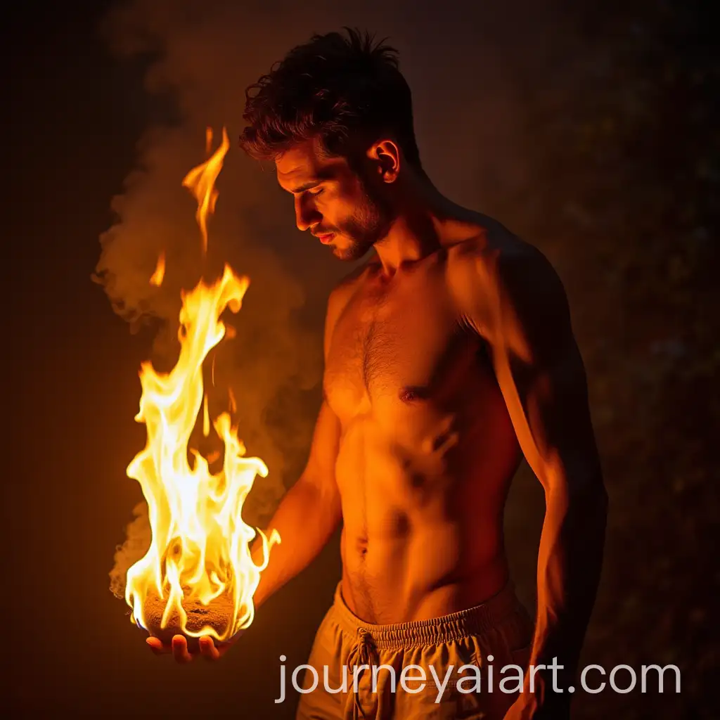 Mystical-FireBody-Figure-in-Ancient-Ruins