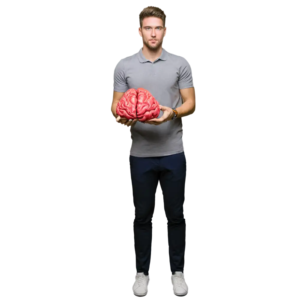 Realistic-Man-Holding-a-Human-Brain-PNG-Image-Conceptual-Artwork-for-Scientific-Illustrations