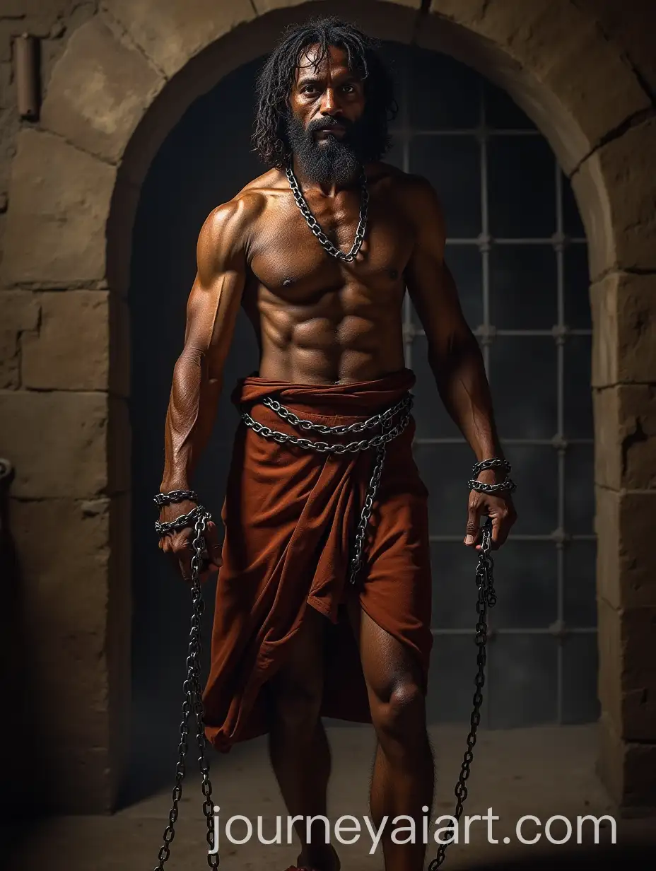 Criminal-Barabbas-Chained-in-Jail-from-the-Bible