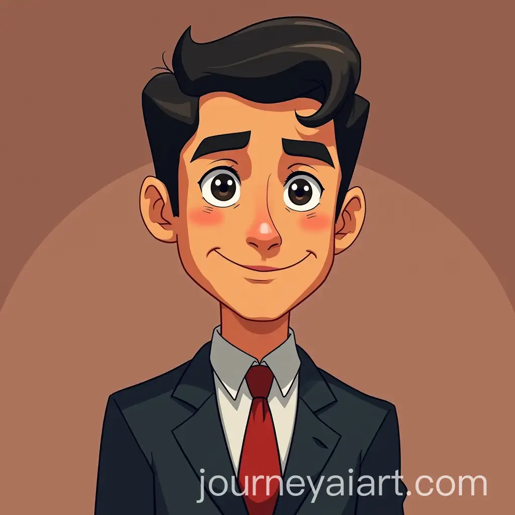 FamilyFriendly-Gaming-Avatar-in-Archer-Animation-Style