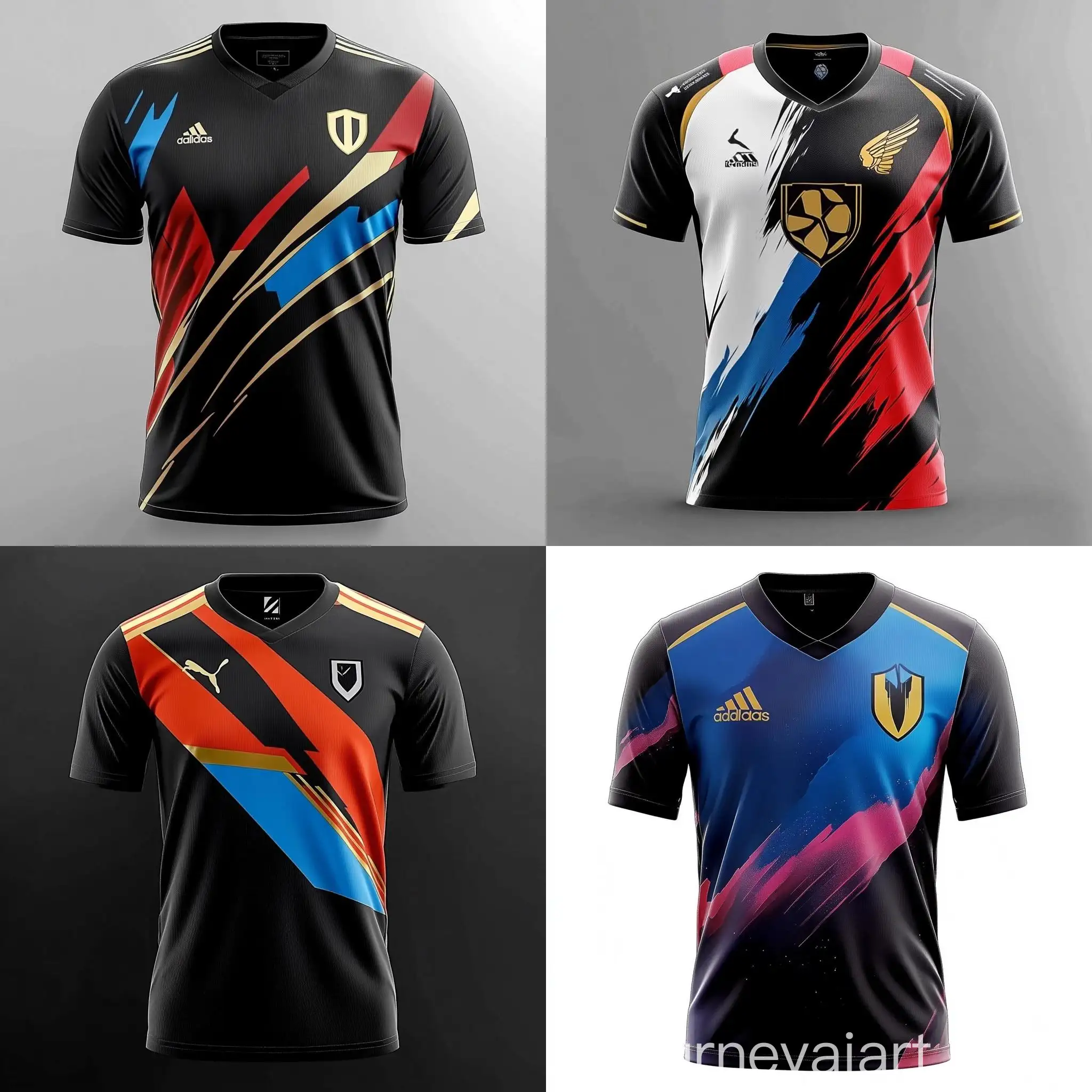 Dynamic-Soccer-Jersey-Design-with-Geometric-Patterns-in-Blue-and-Yellow