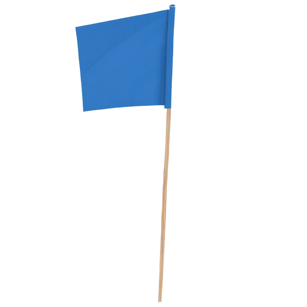 Blue-Flag-Waving-PNG-Image-HighQuality-Transparent-Background-for-Versatile-Use