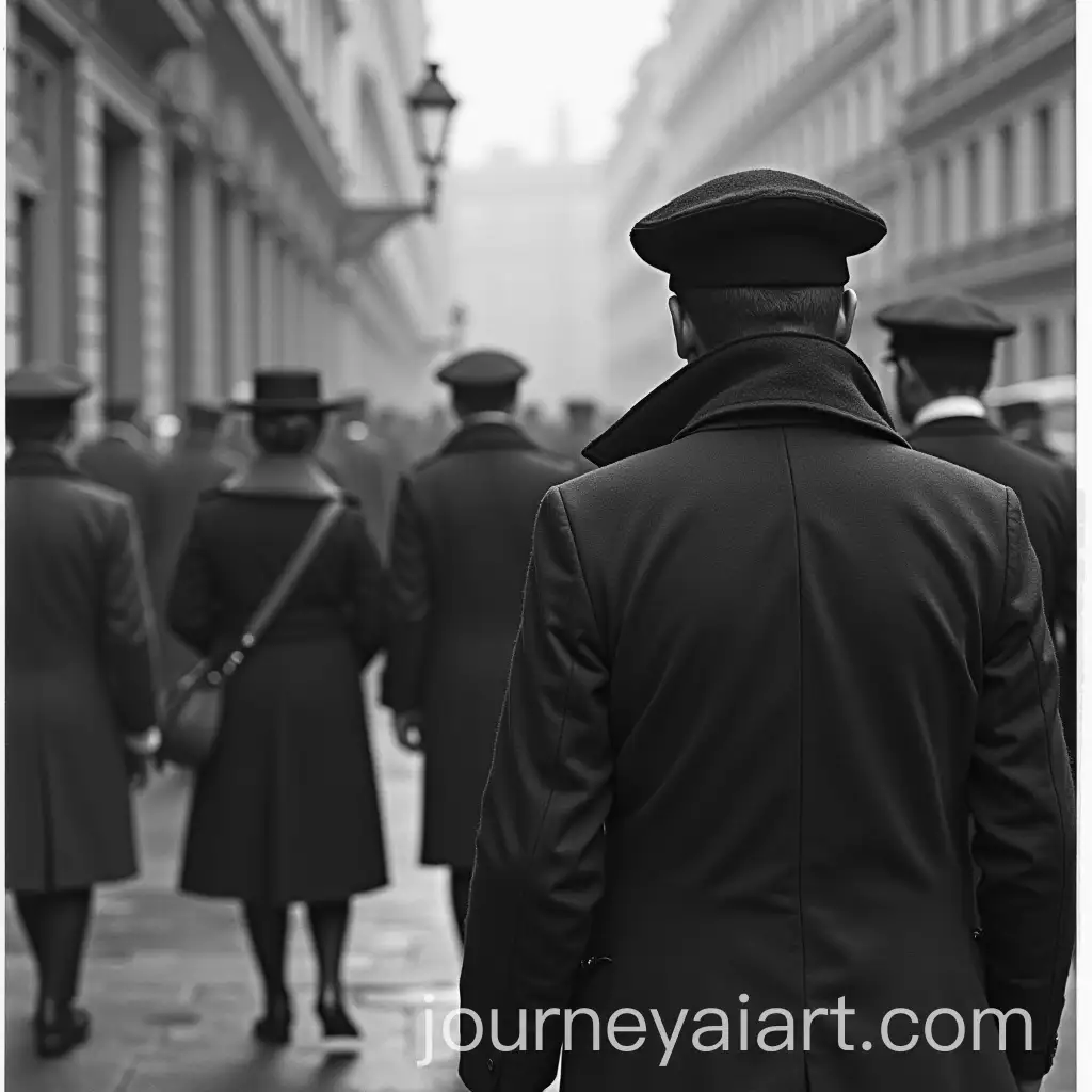 Foreign-Spy-Arrested-Diplomatic-Incident-in-Black-and-White-Newspaper-Photo