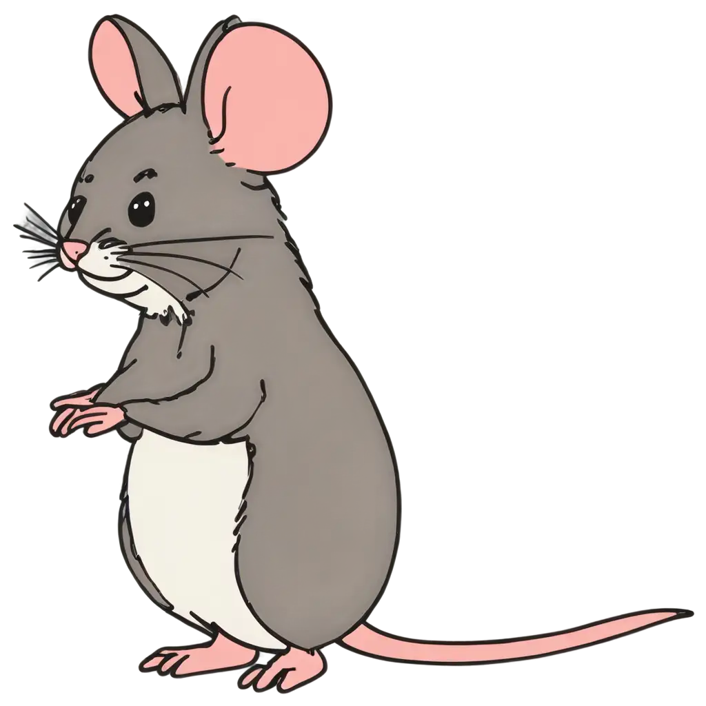 Cartoon-Drawn-Mouse-PNG-for-Creative-Designs-and-Digital-Projects