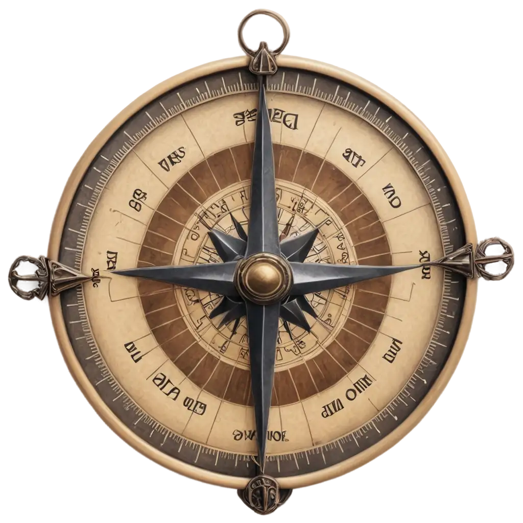 Compass-PNG-Image-Showing-All-Four-Directions-for-Clear-Navigation-Representation