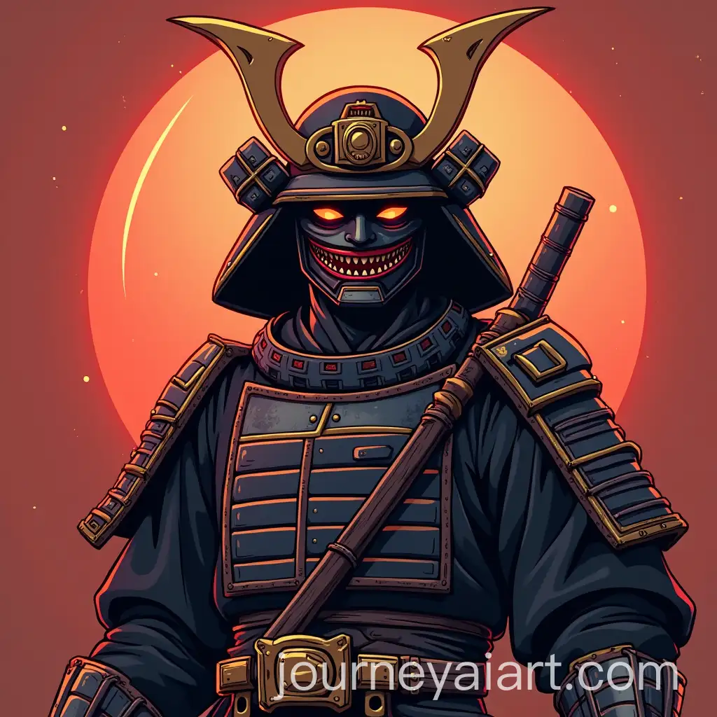 Cyber-Samurai-Warrior-in-Futuristic-Armor-with-Neon-Accents