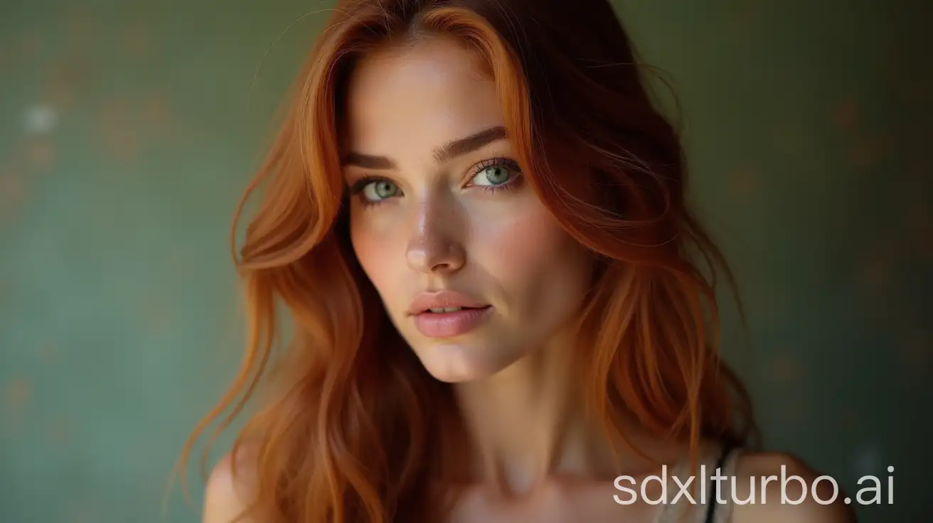 Female-Model-with-Long-Red-Hair-and-Green-Eyes