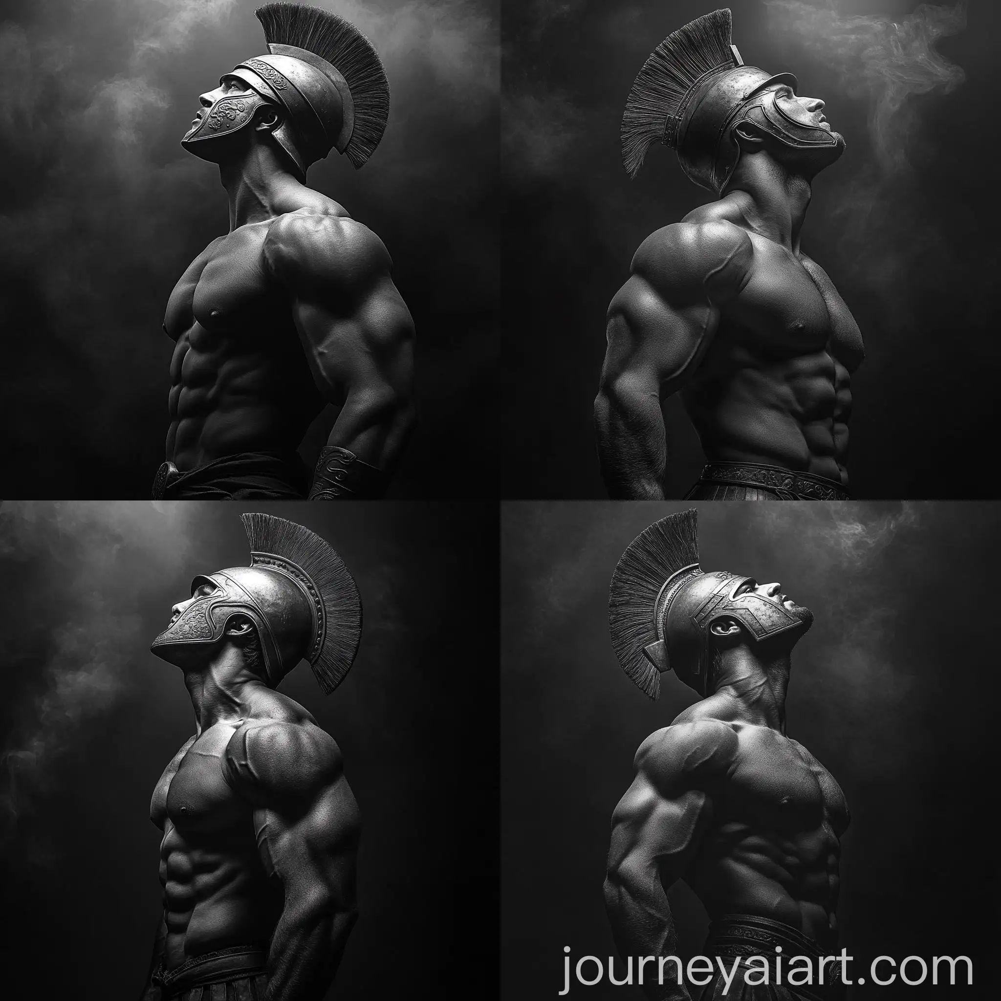 Spartan-Warrior-in-Dramatic-Hyperrealistic-Portrait