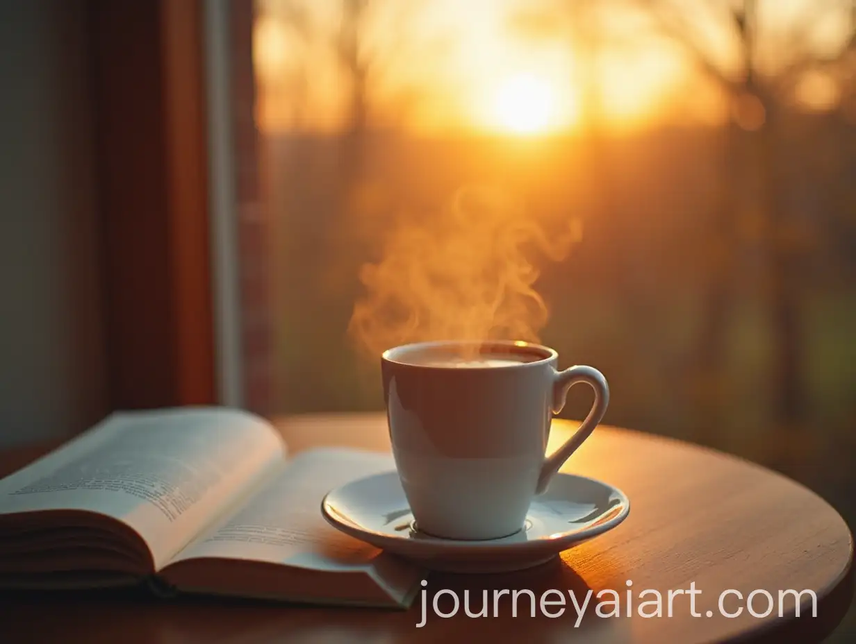 Cozy-Morning-Routine-for-Success-with-Sunrise-Coffee-and-Journaling