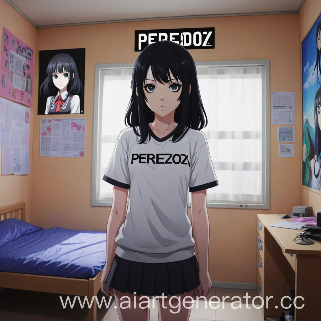 Anime-Girl-with-Black-Hair-in-Peredoz-Room