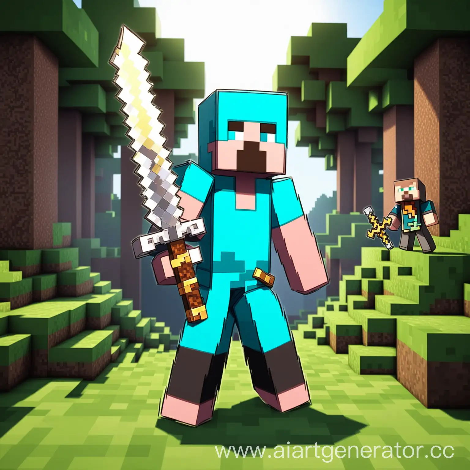 Minecraft-Character-Holding-Sword-Ready-for-Adventure