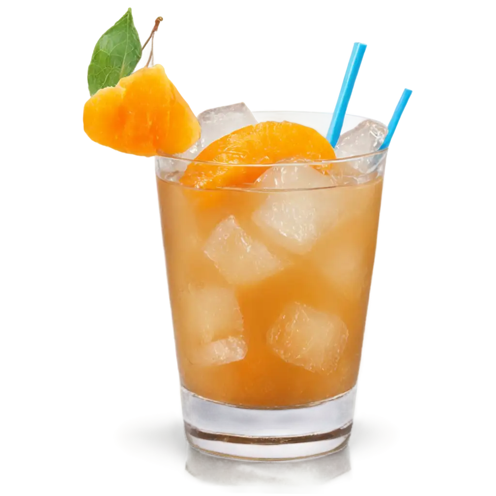 Tasty-Apricot-Fruit-Cocktail-with-Ice-Cubes-PNG-Image-High-Quality-Versatile