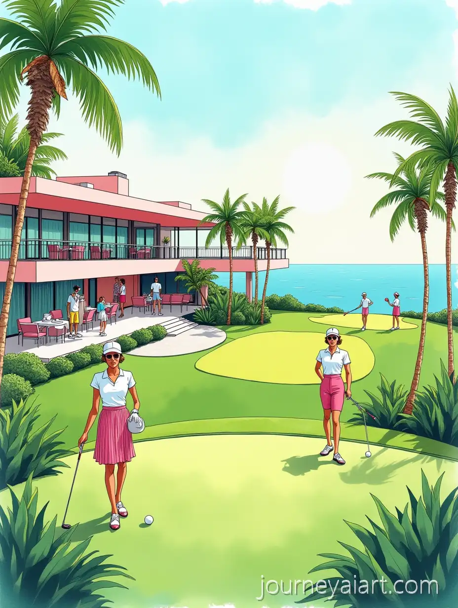 AI-Art-Prompt-Expansion1960s-Miami-Golf-Club-Scene-with-Luxury-Villa-and-Vintage-Fashion