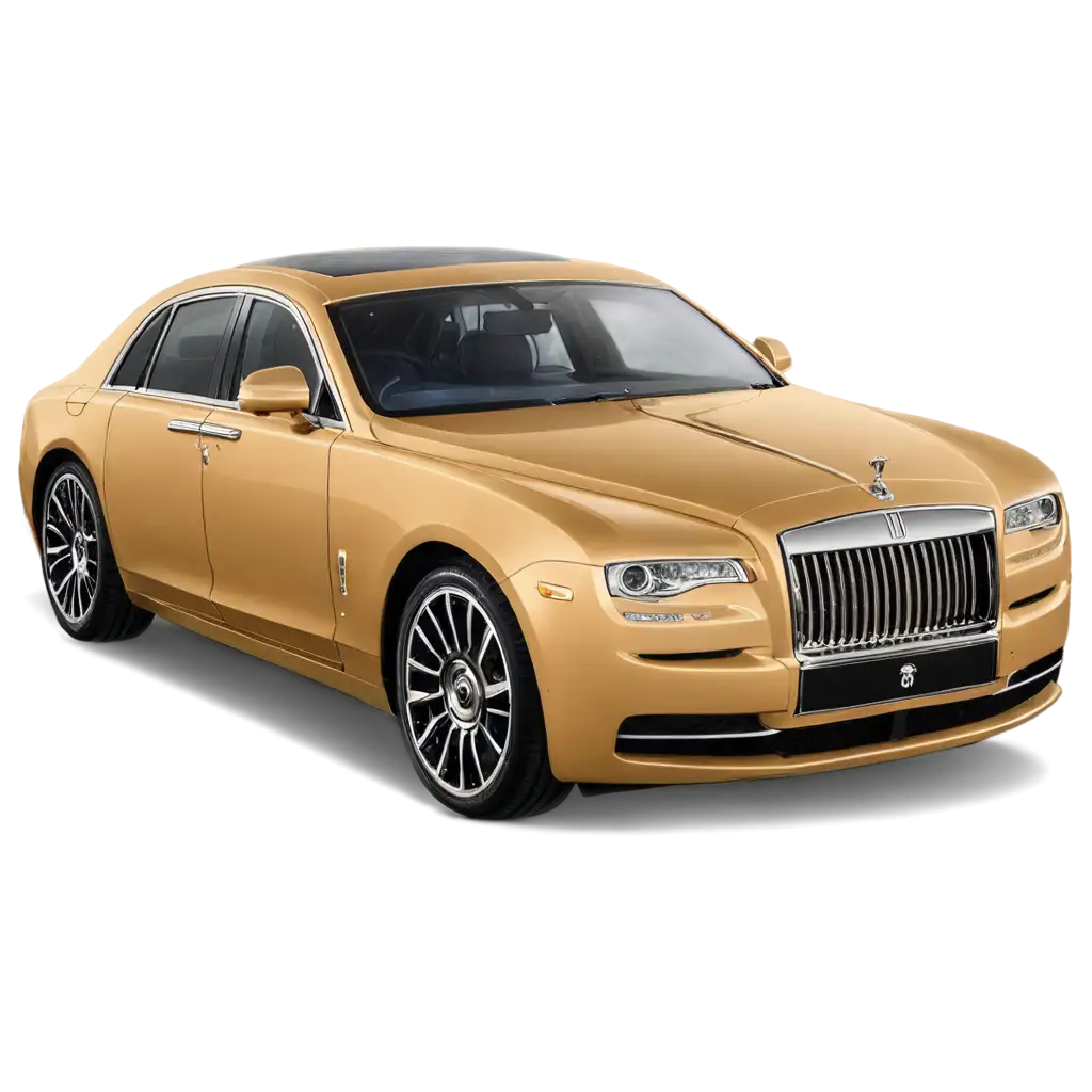 Luxury-Gold-Rolls-Royce-PNG-Image-Exquisite-Car-Illustration