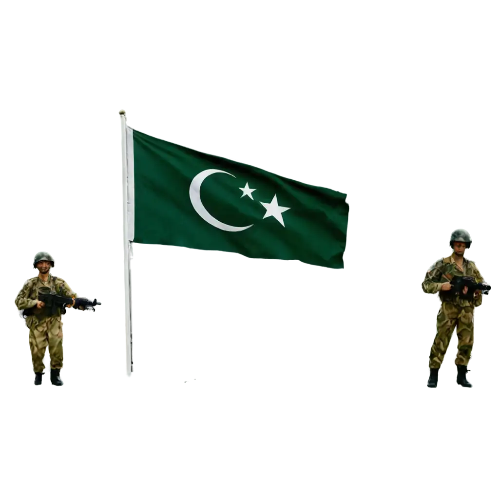 Pakistan-Flag-with-Army-PNG-Image-High-Quality-and-Transparent