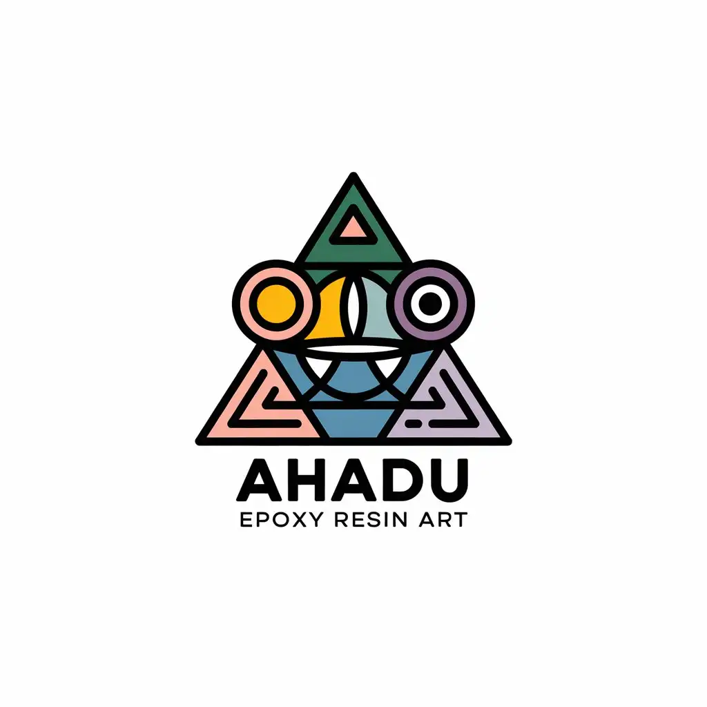 LOGO-Design-for-Ahadu-Epoxy-Resin-Art-Geometric-Shapes-in-Clear-Background