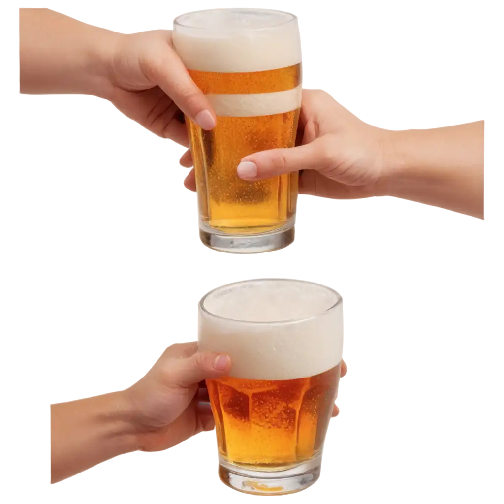 Hands-Holding-a-Glass-of-Beer-PNG-Image-HighQuality-Transparent-Format-for-Versatile-Use