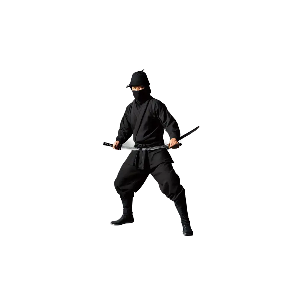 Ninja-Samurai-PNG-Image-for-Versatile-Digital-Use