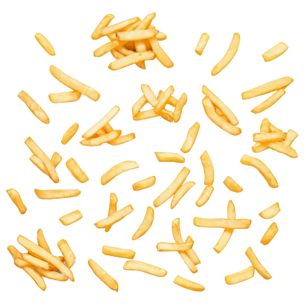 French-Fries-Falling-from-the-Sky-Captivating-PNG-Image-Illustration