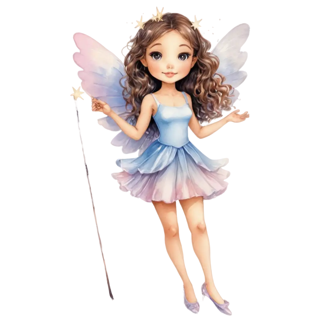 Cute-Fairy-in-Pastel-Tones-HighQuality-PNG-Image-for-Various-Applications