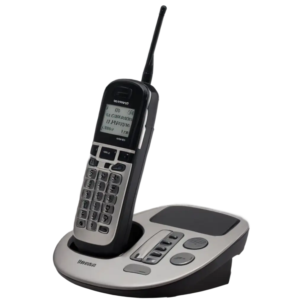 HighQuality-Cordless-Phone-PNG-Image-for-Versatile-Digital-Usage