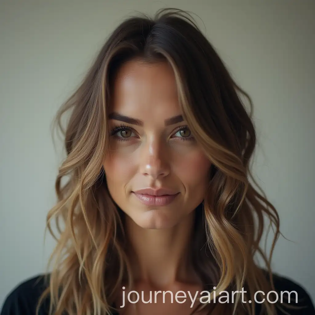 Portrait-of-a-Woman-in-Focus-with-a-Soft-Background