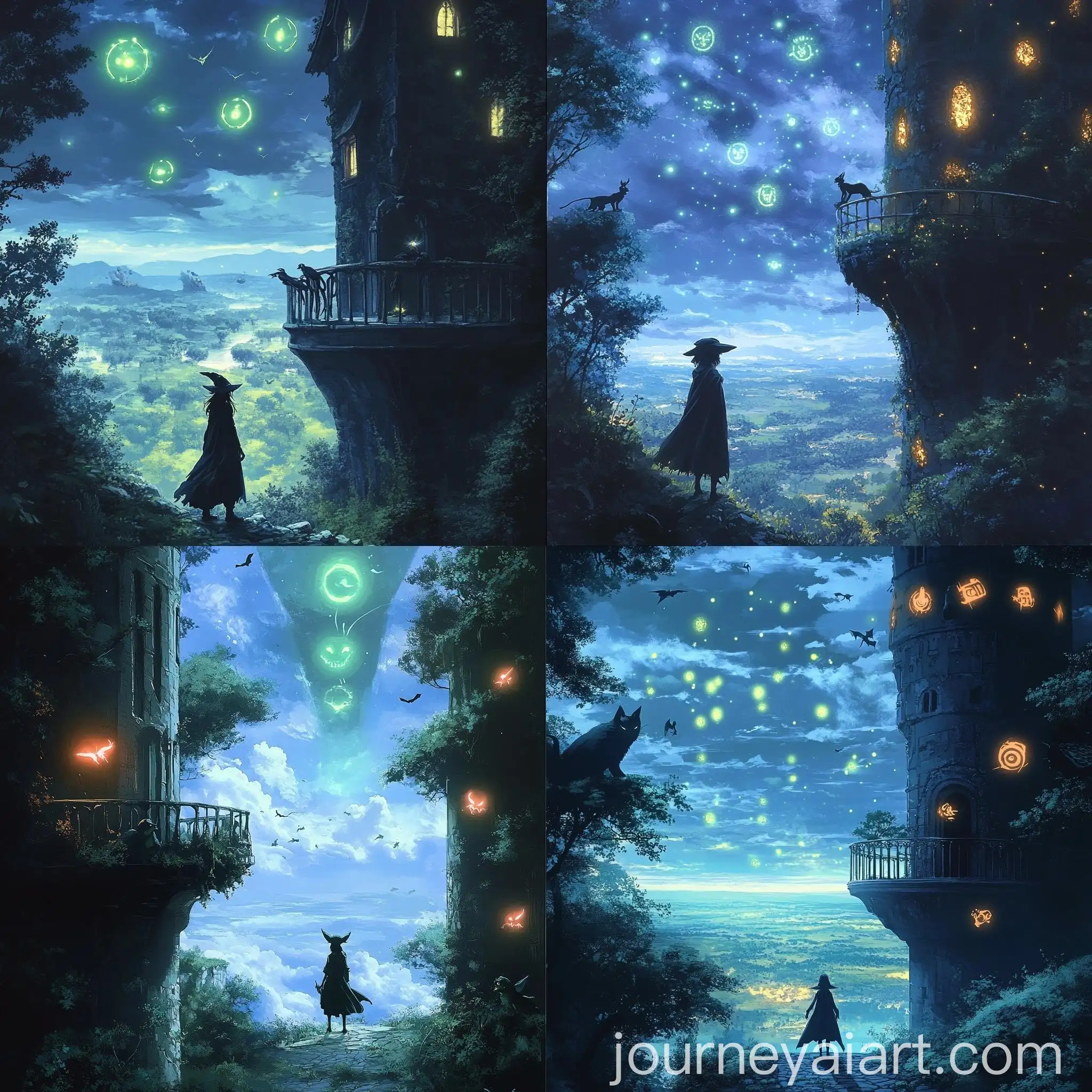 Witch-on-Balcony-Overlooking-Enchanted-Landscape